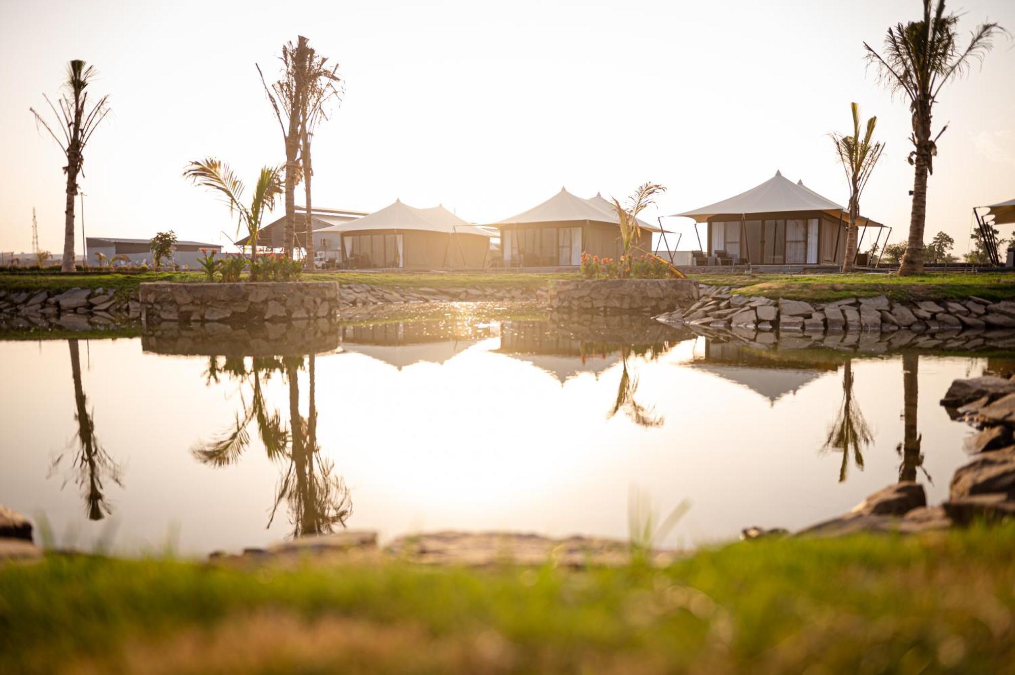 Hotel Sangam Farms Bhīlwāra Exteriér fotografie